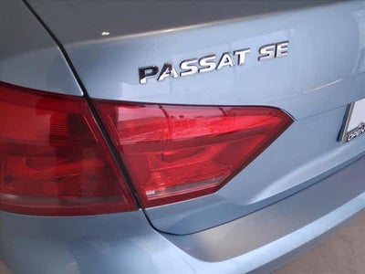 2013 Volkswagen Passat 4dr Sdn 2.5L Auto SE w/Sunroof PZEV