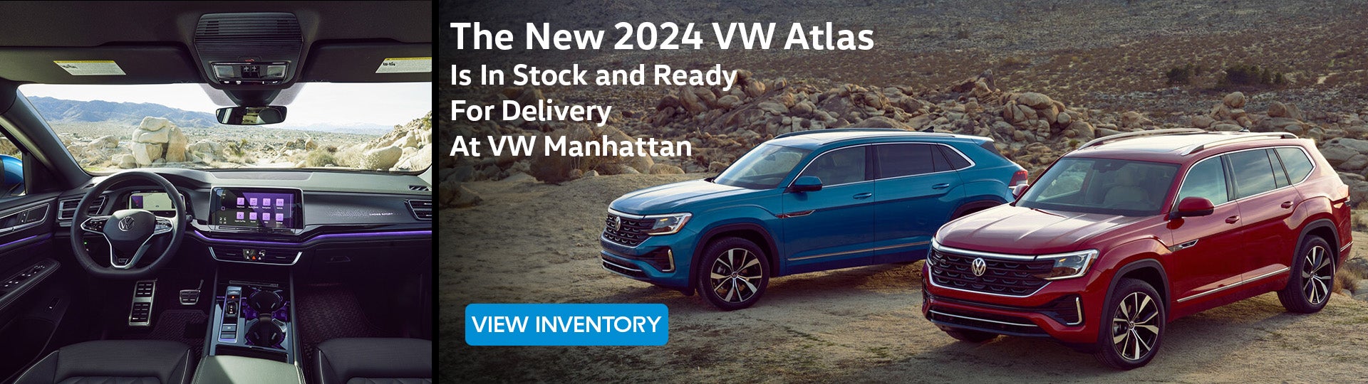 NEW 2024 Atlas in stock VW Manhattan 