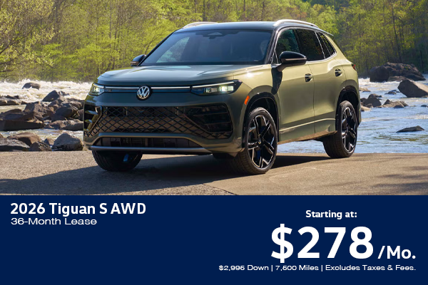 2026 Tiguan S AWD