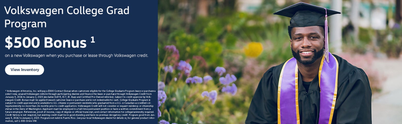 Shop VW This Grad Season