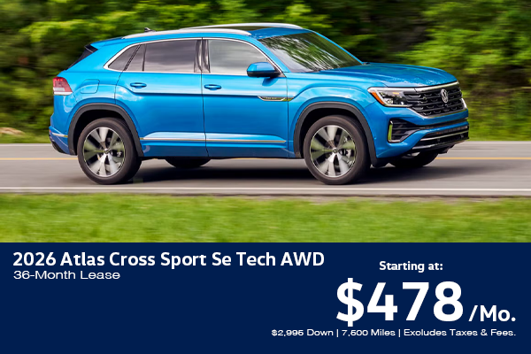 2026 Atlas Cross Sport Se Tech AWD
